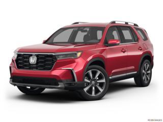 2023 honda pilot angled front