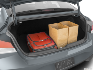 2023 hyundai elantra cargo area with stuff