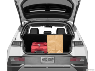 2023 hyundai ioniq-5 cargo area with stuff