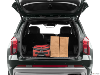 2023 hyundai palisade cargo area with stuff