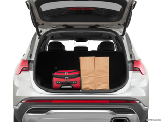 2023 hyundai santa-fe cargo area with stuff