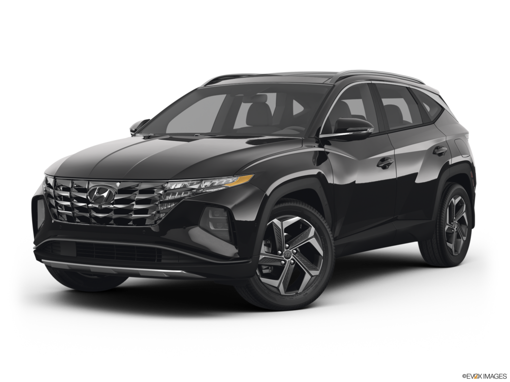 2023 hyundai tucson angled front