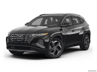 2023 hyundai tucson angled front