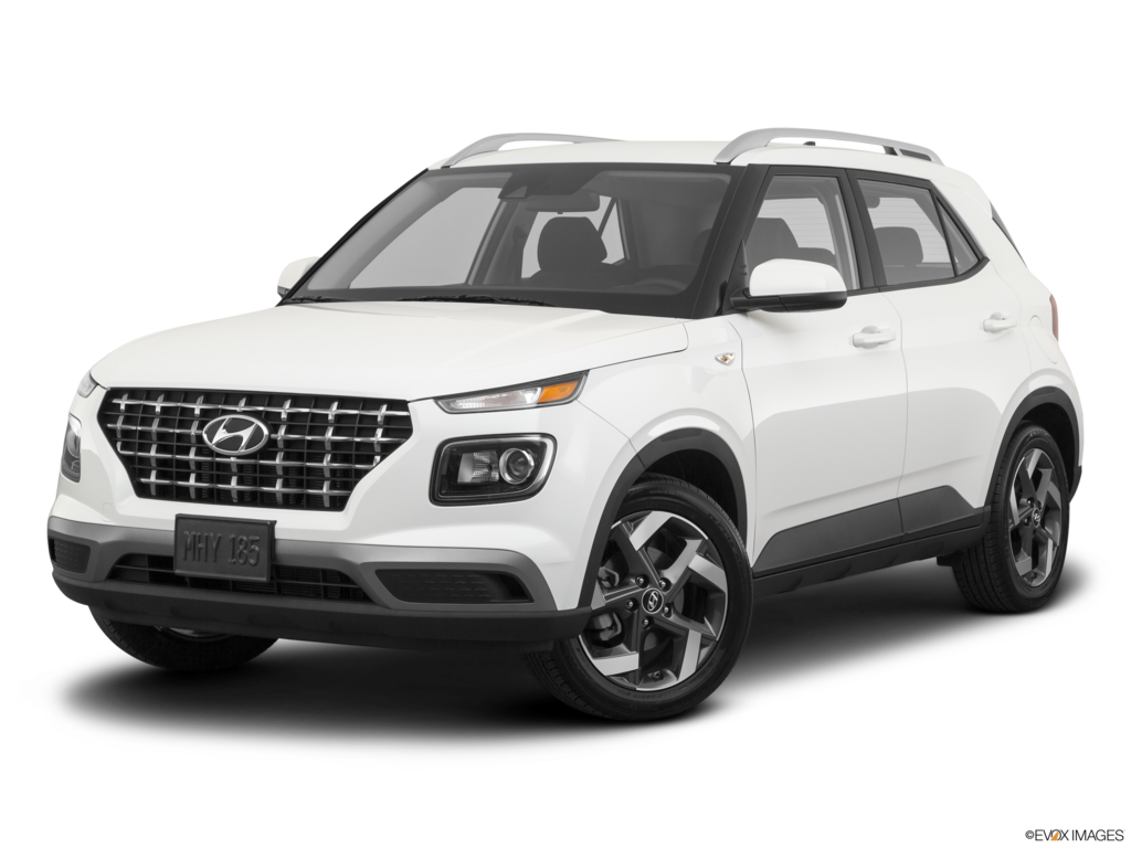 2023 hyundai venue angled front