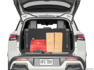 2023 infiniti qx60 cargo area with stuff