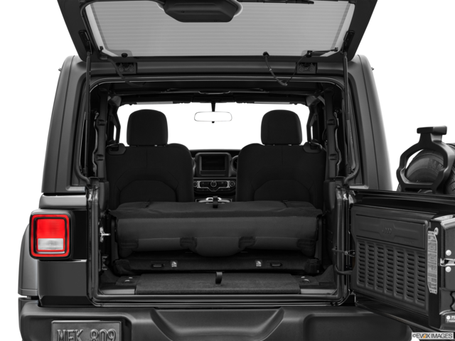 2023 jeep wrangler cargo area empty