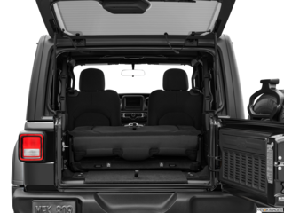 2023 jeep wrangler cargo area empty