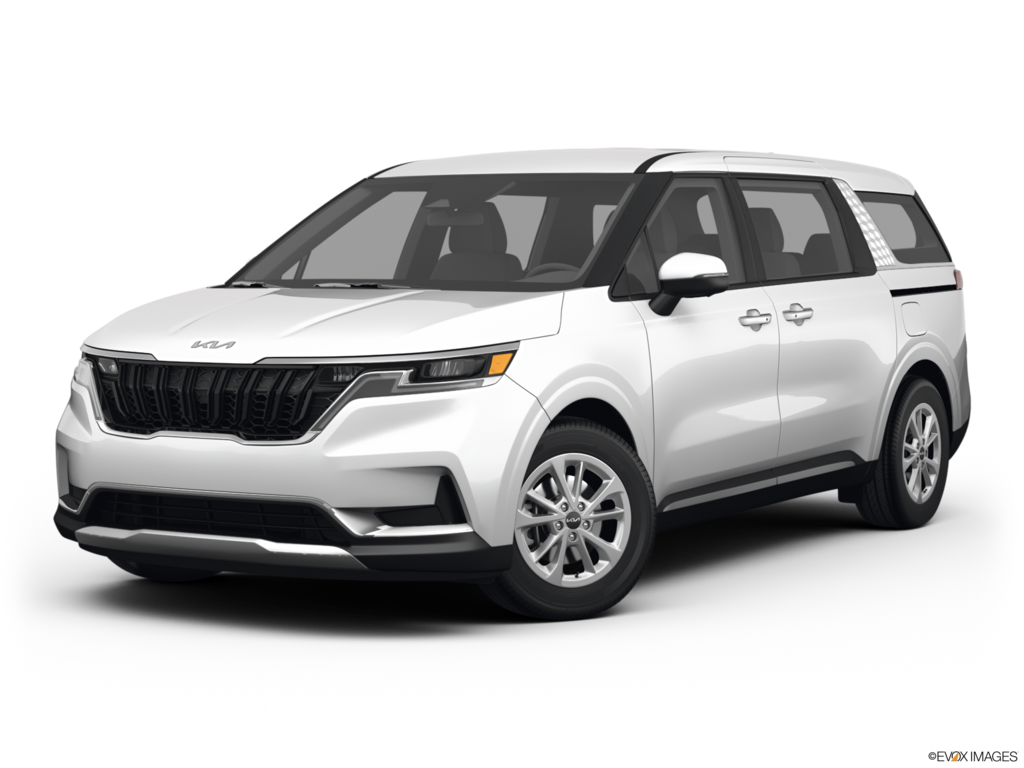 2023 kia carnival angled front