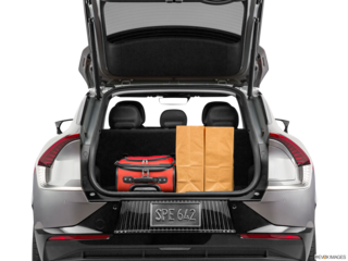 2023 kia ev6 cargo area with stuff