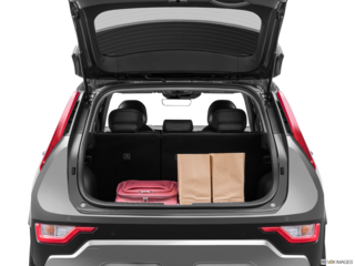 2023 kia niro cargo area with stuff