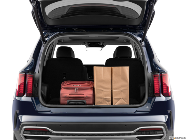 2023 kia sorento-hybrid cargo area with stuff