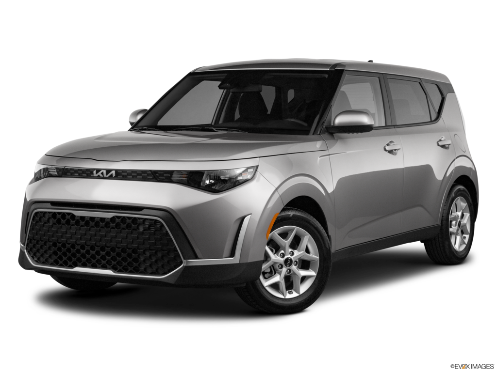 2023 kia soul angled front