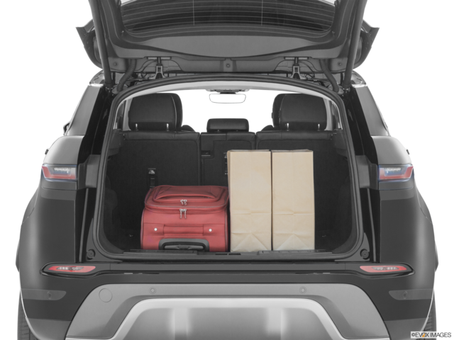2023 land-rover range-rover-evoque cargo area with stuff