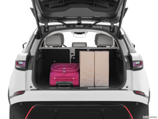 2023 land-rover range-rover-velar cargo area with stuff