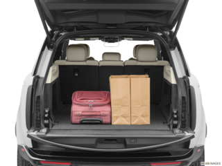 2023 land-rover range-rover cargo area with stuff