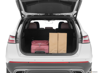 2023 lincoln nautilus cargo area with stuff