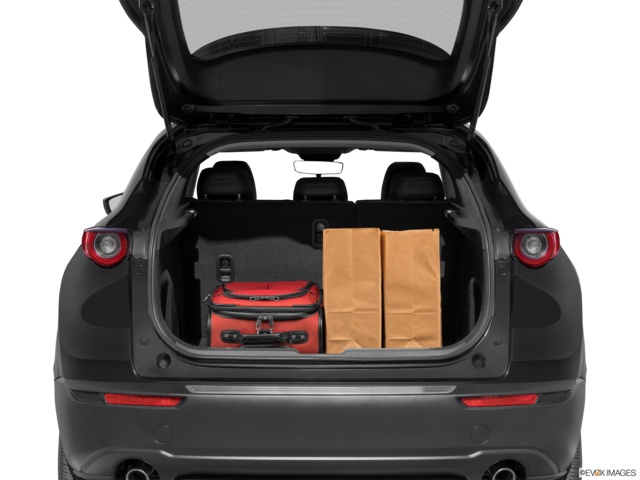 2023 mazda cx-30 cargo area with stuff