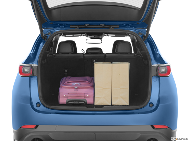 2023 mazda cx-5 cargo area with stuff