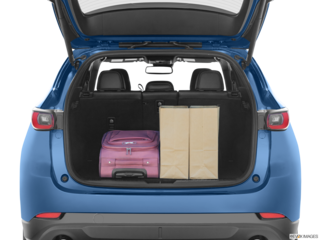 2023 mazda cx-5 cargo area with stuff