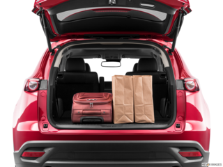 2023 mazda cx-9 cargo area with stuff