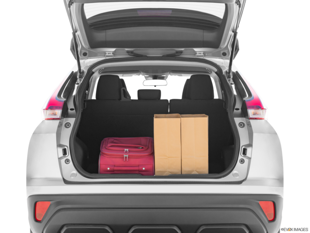 2023 mitsubishi eclipse-cross cargo area with stuff