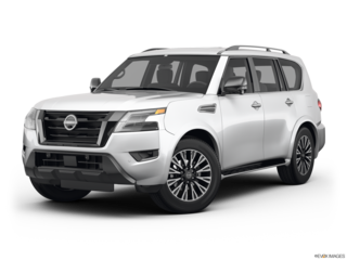 2023 nissan armada angled front