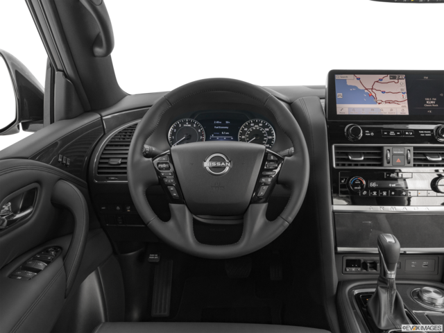 2023 nissan armada dashboard