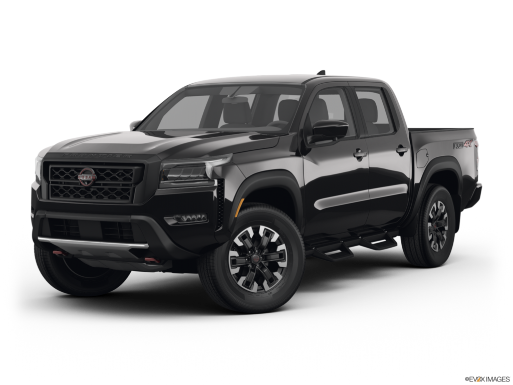 2023 nissan frontier angled front