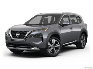 2023 nissan rogue angled front