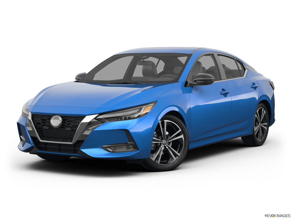 2023 nissan sentra angled front