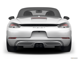 2023 porsche 718-boxster back