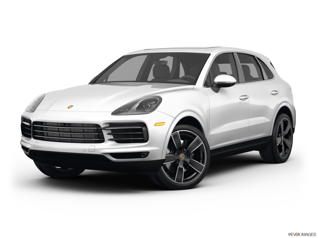 2023 porsche cayenne angled front