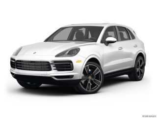 2023 porsche cayenne angled front