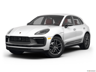 2023 porsche macan angled front