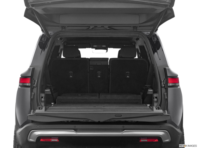 2023 rivian r1s cargo area empty