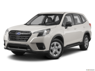 2023 subaru forester angled front