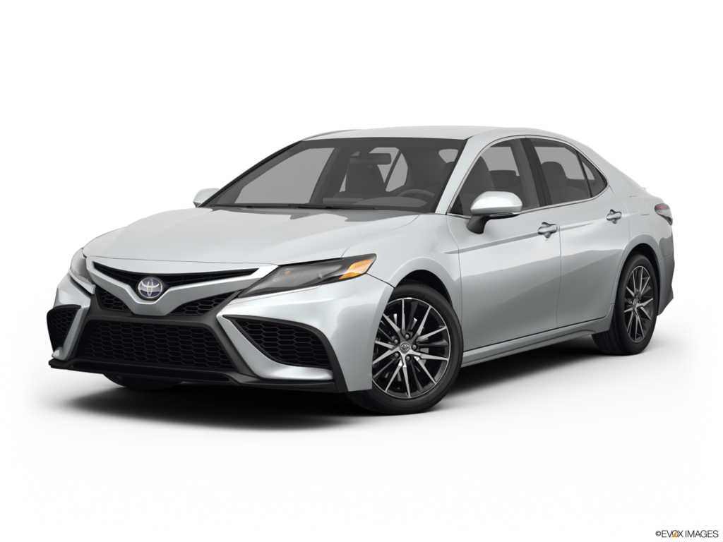 2023 toyota camry-hybrid angled front