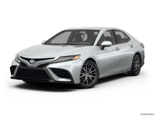 2023 toyota camry-hybrid angled front