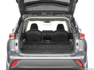 2023 toyota highlander cargo area empty