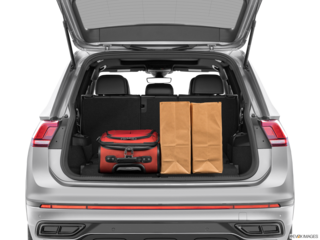 2023 volkswagen tiguan cargo area with stuff