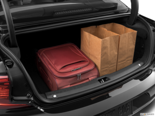 2023 volvo s90 cargo area with stuff