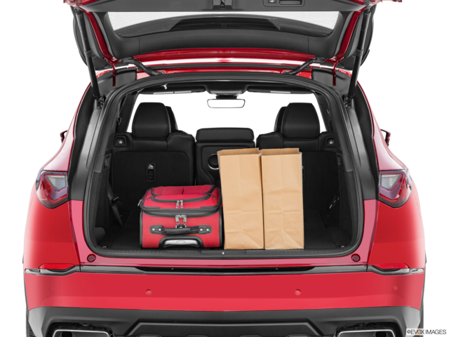 2024 acura mdx cargo area with stuff