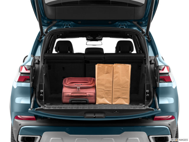 2024 bmw x5 cargo area with stuff