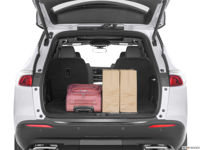 2024 buick enclave cargo area with stuff