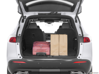 2024 buick enclave cargo area with stuff