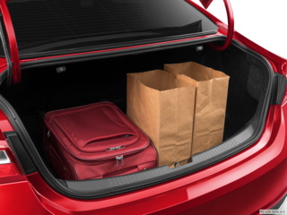 2024 chevrolet malibu cargo area with stuff