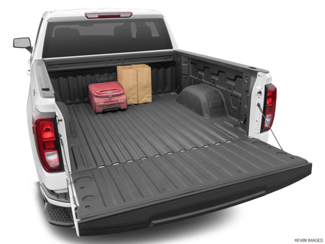 2024 gmc sierra-1500 cargo area with stuff