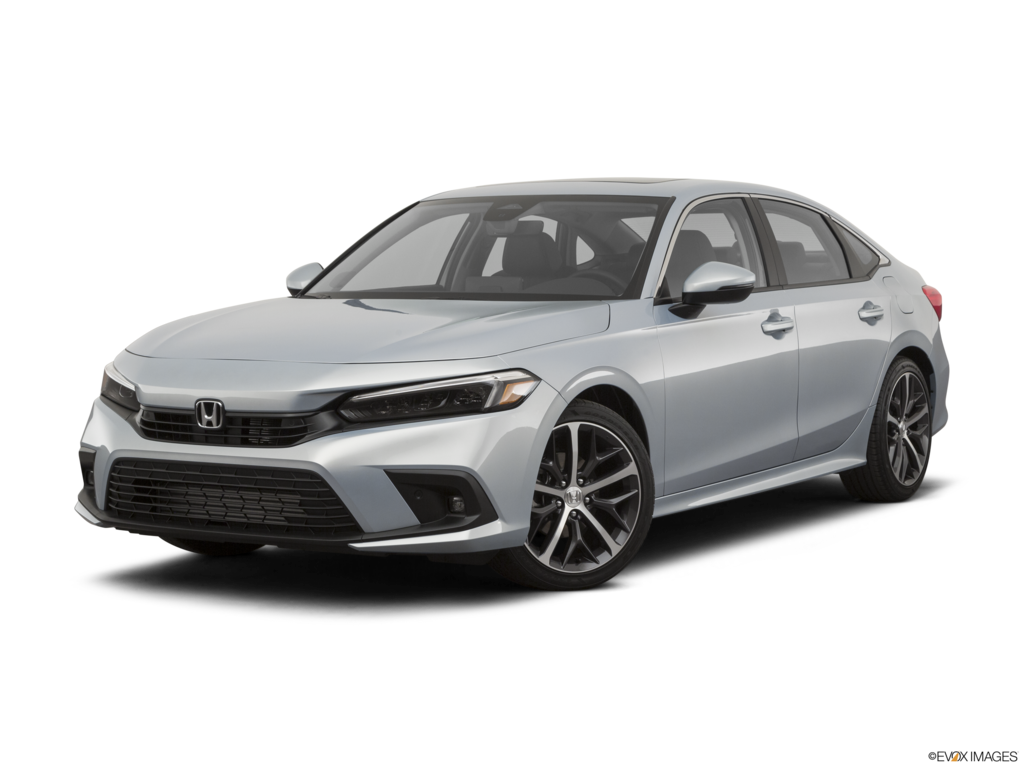 2024 honda civic angled front