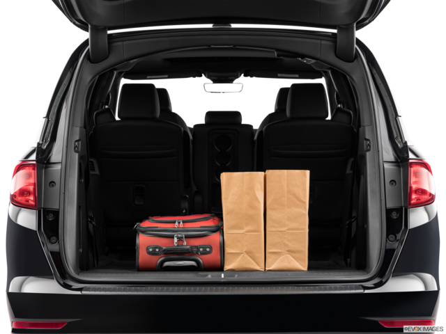 2024 honda odyssey cargo area with stuff