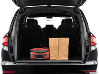 2024 honda odyssey cargo area with stuff